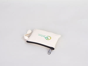 Custom Linen Coin Purse – 5"x3" Zippered Pouch Bag, Personalized Promotional Wallet - Pamusan.com