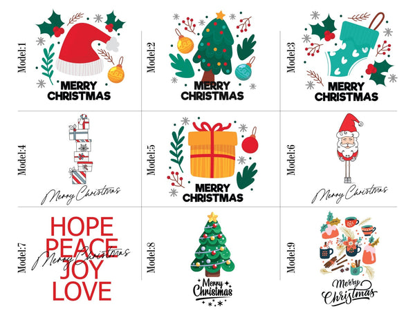 Christmas Canvas Tote Bags 18" × 14"  × 3"   (45 × 35 × 8 cm) – Custom Holiday Gift Bags — custom print | Pamusan