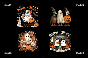 Custom Halloween Tote Bags – Personalized Black Cotton Trick - or - Treat 12 Designs - Pamusan.com