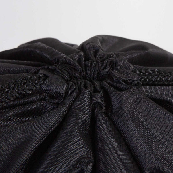 Custom Printed Impertex Drawstring Backpack 13×18 in (32×45 cm) – Black - Pamusan.com