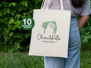 Custom Wedding Welcome Bag - Personalized Bachelorette Party Favor - Bridal Party Gift Bags - Wedding Favors - Pamusan.com