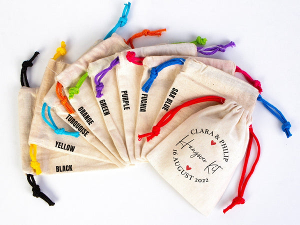 Hangover Kit Bags - 4"W x 5"H (10 cm x 13 cm) Party Recoveryt Kit Bags - Surival kit pouch - Custom Hangover bags