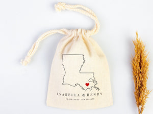New Orleans Wedding Recover Kit Bags - New Orleans Bachelorette Party Tote