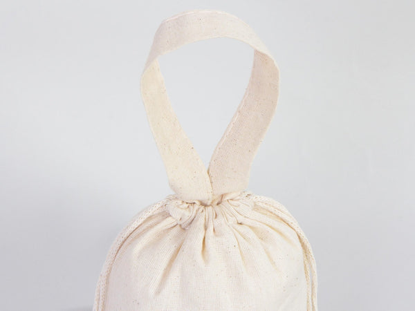No Tricks Just Treats | Eco-Friendly Cotton Party Favor Bags — lifestyle view | Pamusan