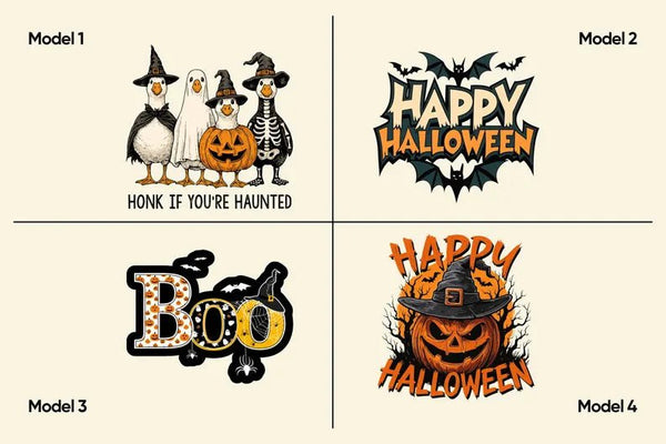 Personalized Halloween Bags – Custom Trick or Treat Cotton Tote with 12 Designs - Pamusan.com
