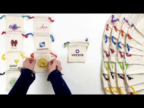 Bolsas de Calcetín de Navidad - Bolsas de Regalo Personalizadas con Cordón  