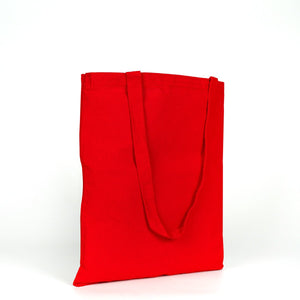 Red Raw Cotton Diaper Bag – 14x16 inch, Durable & Reusable Bags - Pamusan.com